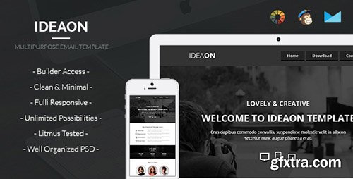 ThemeForest - IdeaOn v1.0.0 - Multipurpose Email + Builder Access - 11625905