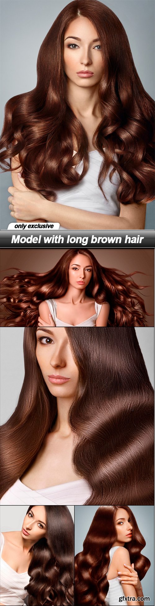 Model with long brown hair - 5 UHQ JPEG