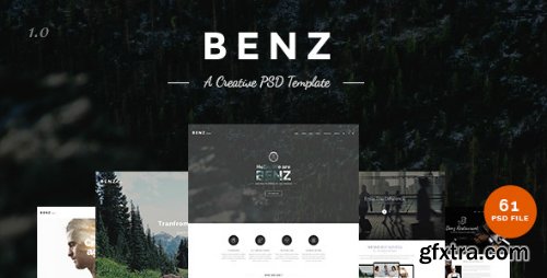 ThemeForest - Benz - Creative Multipurpose PSD Templates 12611813