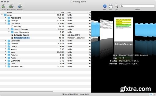 DiskCatalogMaker 6.5.19 (Mac OS X)