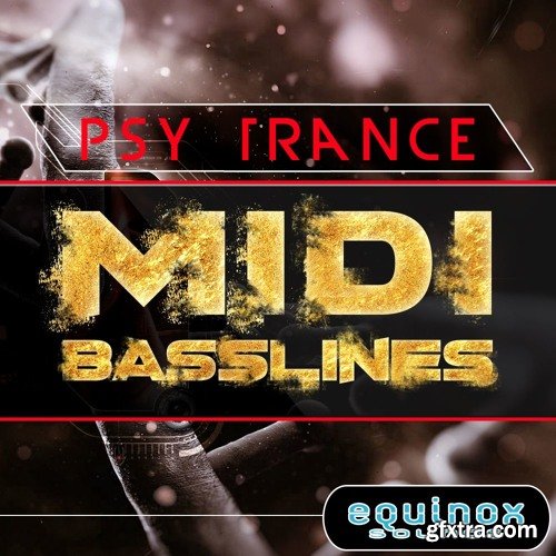 Equinox Sounds Psy Trance MIDI Basslines MiDi-DISCOVER