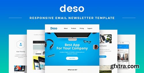 ThemeForest - Deso v1.5 - Responsive Email Newsletter Template - 13697758