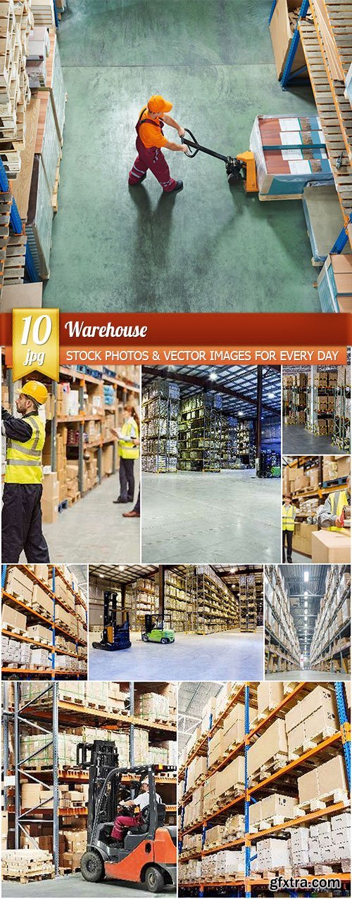 Warehouse, 10 x UHQ JPEG