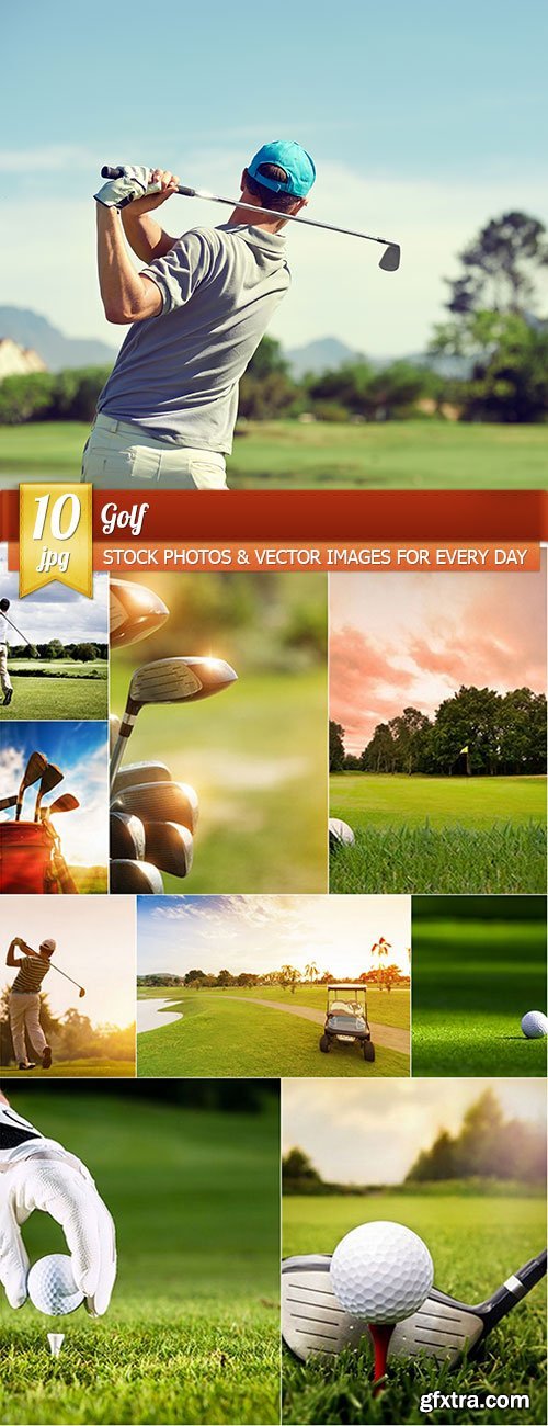 Golf, 10 x UHQ JPEG
