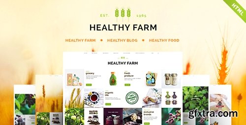 ThemeForest - Healthy Farm v1.1 - Food & Agriculture Site Template - 15471296