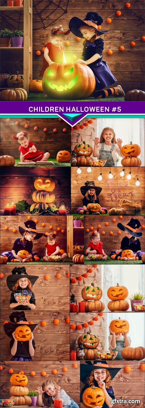 Children Halloween #5 13X JPEG