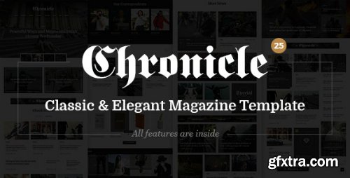 ThemeForest - Chronicle - Premium News and Magazine PSD Template 13672474