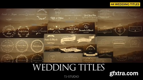 Videohive Wedding Titles 17622074