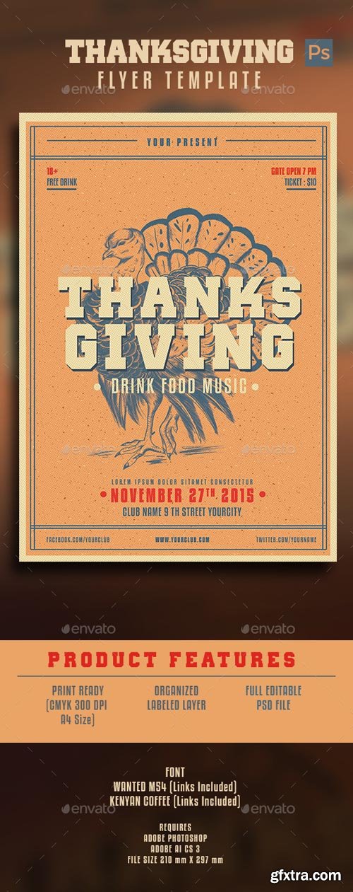 GR - Thanksgiving Flyer 13124531