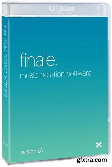MakeMusic Finale 25.4 (Mac OS X)