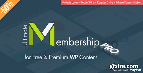 CodeCanyon - Ultimate Membership Pro WordPress Plugin v4.5 - 12159253