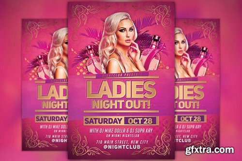CM - Ladies Night Out Party Flyer 929706