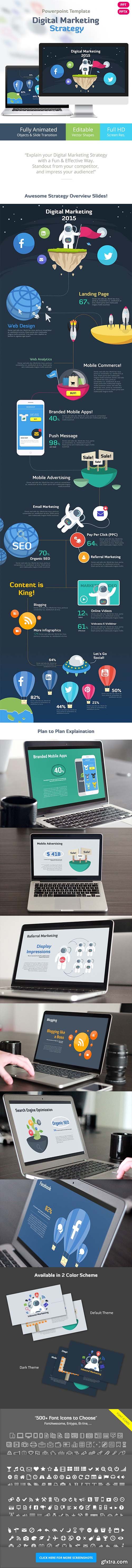 Graphicriver Digital Marketing - Powerpoint Template 10472343