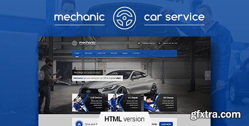 ThemeForest - Mechanic v1.3 - Car Service & Repair Workshop Template - 10747500
