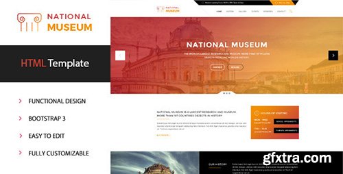 ThemeForest - Museum v1.0 - Premium HTML Template - 12518168