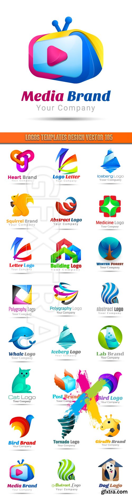 Logos Templates Design Vector 105