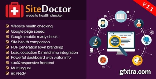 CodeCanyon - SiteDoctor v1.1 - website health checker - 16950987