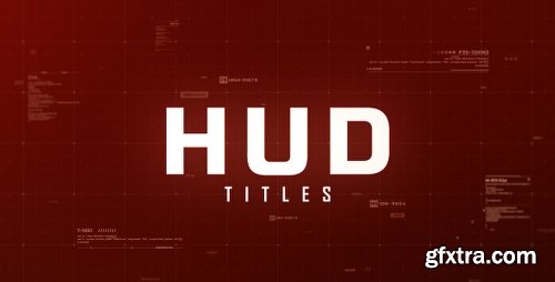 Videohive Hud Titles 17121099