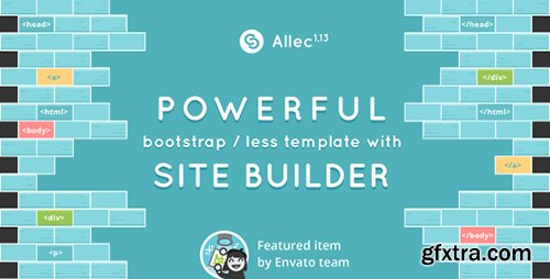 ThemeForest - Allec v1.13 - Bootstrap/LESS Template with Site Builder - 8986248