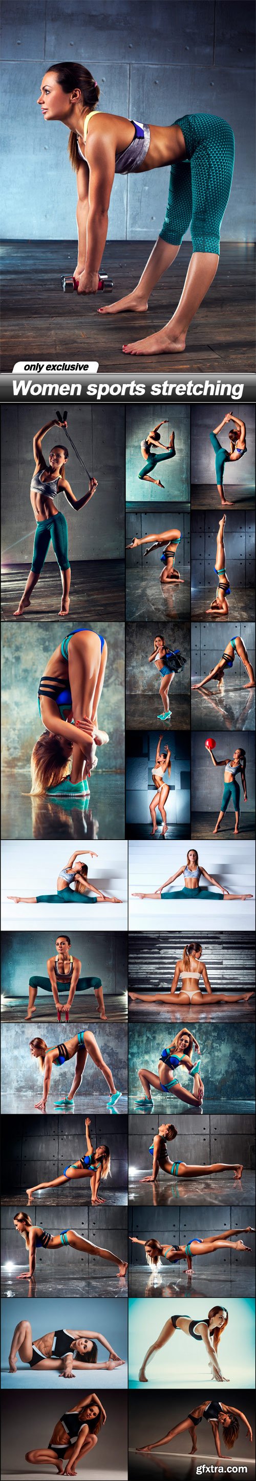 Women sports stretching - 25 UHQ JPEG