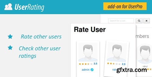 CodeCanyon - User Rating / Review Add on for UserPro v3.5 - 8943811