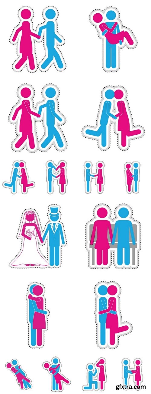 Man woman romantic couple icon image vector illustration design