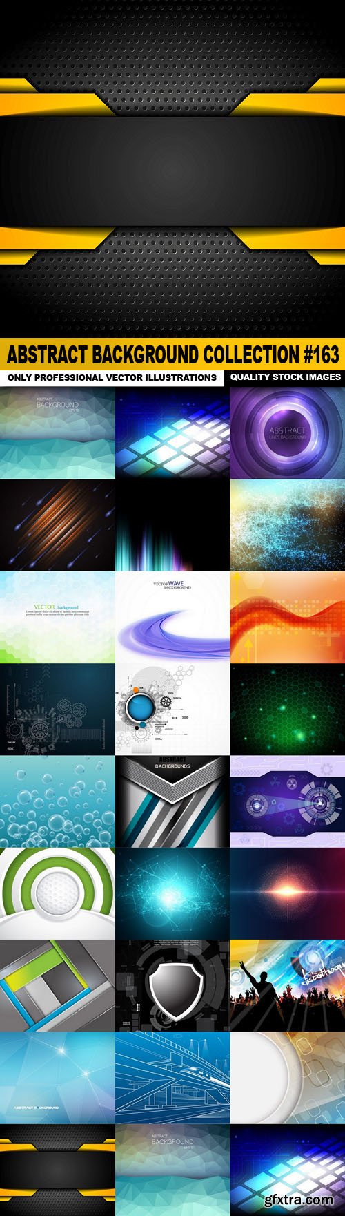 Abstract Background Collection #163 - 25 Vector