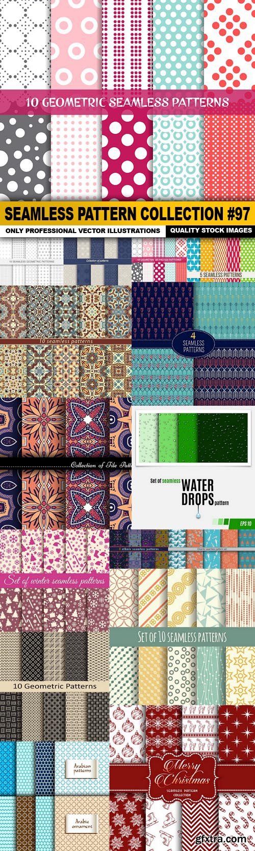 Seamless Pattern Collection #97 - 15 Vector
