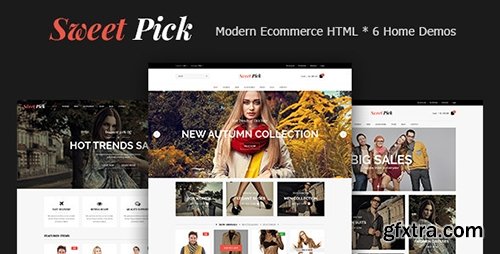 ThemeForest - Sweet Pick v1.0 - Modern E-commerce HTML Template - 14417276