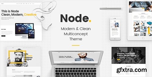ThemeForest - Node v1.3 - Modern & Clean Multi-Concept Theme - 15315523