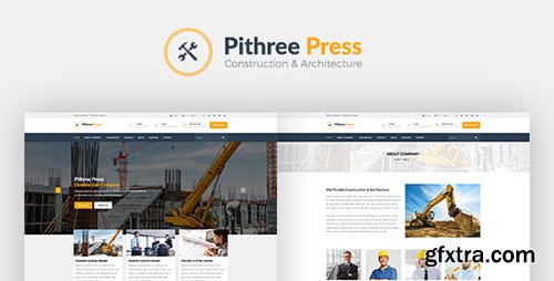 ThemeForest - Pithree Press v1.0 - Construction Business HTML Template - 16251731