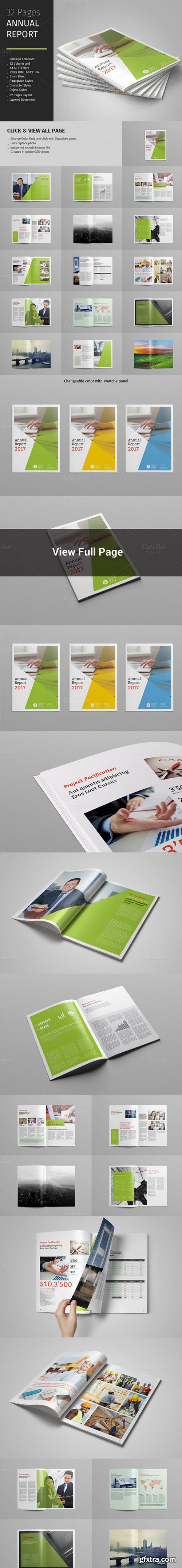 CM - 32 Pages Annual Report Template 908379