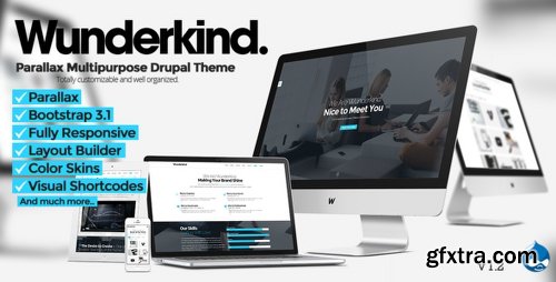 ThemeForest Wunderkind - One Page Parallax Drupal 7 Theme 7864554