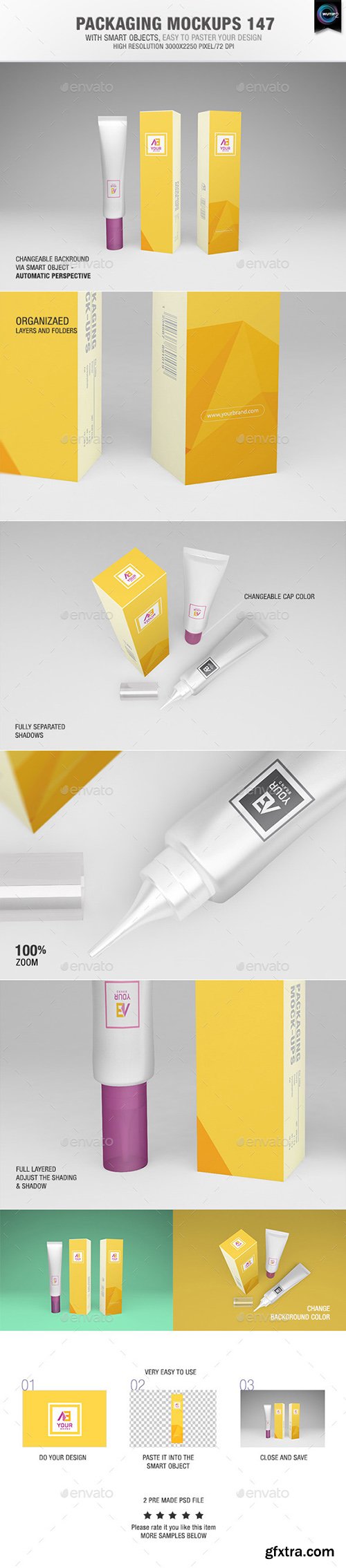 Graphicriver Packaging Mock-ups 147 11196034