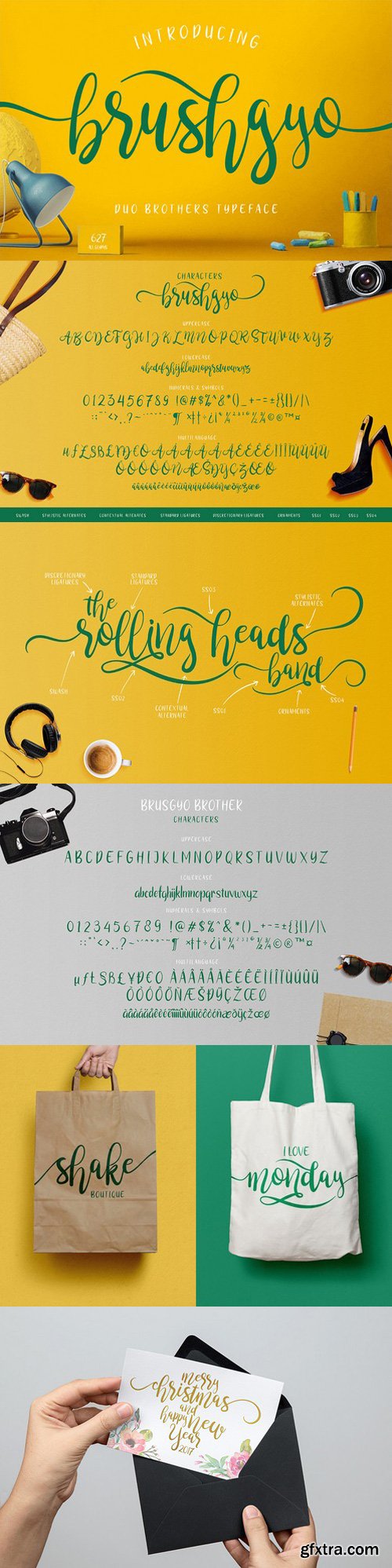 Brushgyo Typeface