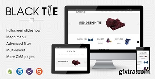 ThemeForest - eCommerce Shopify Theme Men\'s Fashion Ties (Update: 3 June 16) - 15979494