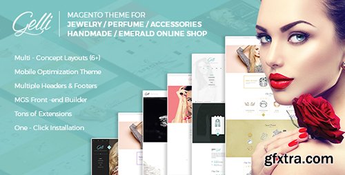 ThemeForest - Gelli v1.0.3 - Magento 2&1 Theme for Jewelry / Perfume / Accessories Online Shop - 17956110
