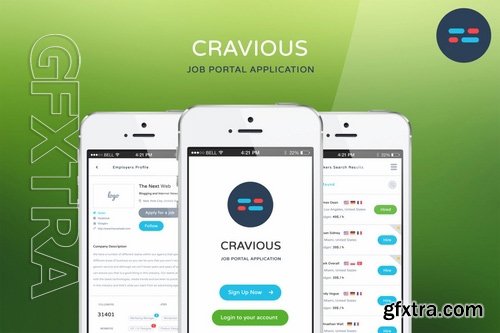 Cravious - Job Portal Application