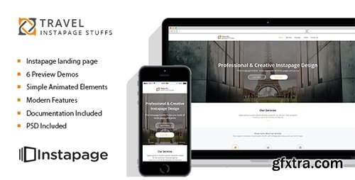 ThemeForest - Travel Tour v1.0 - Instapage Landing Page - 11409540