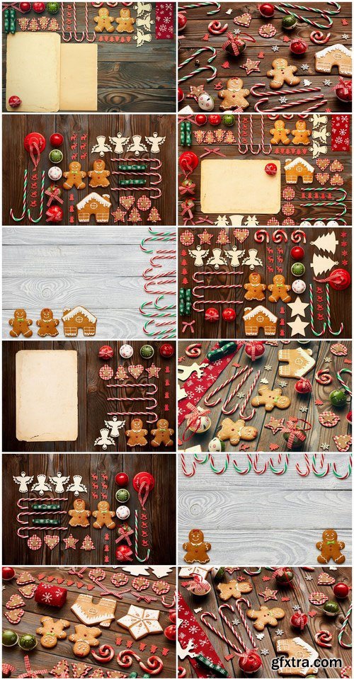 Christmas Sweets & Decorations 2 - 26xUHQ JPEG Photo Stock
