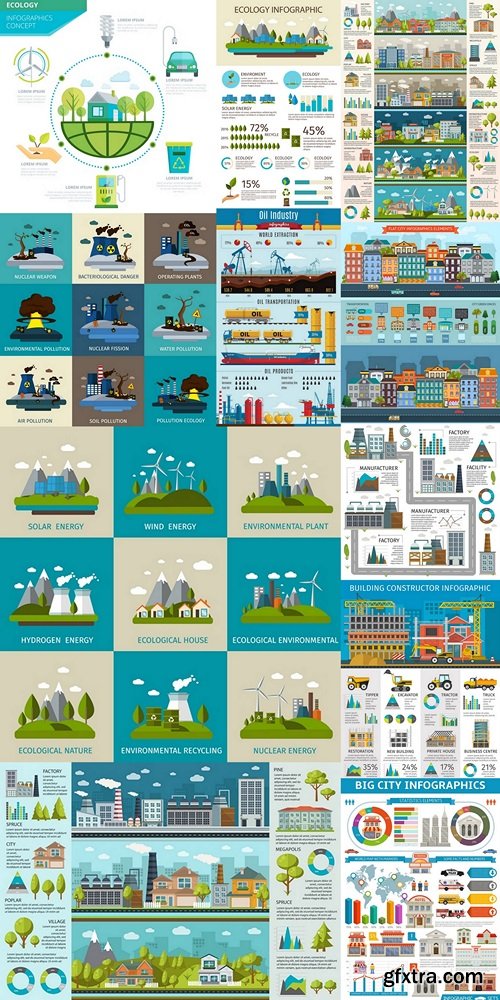City Life Infographics
