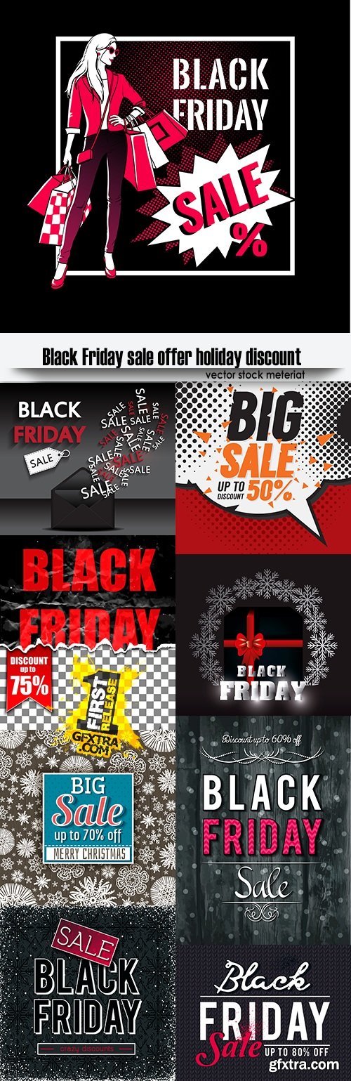 Black Friday sale offer holiday discount