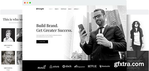 JoomShaper - Knight v1.0.0 - Responsive Joomla 3.x Template for Company and Agency Sites