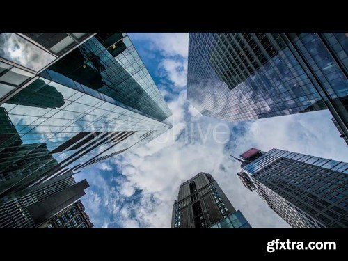 Skyscrapers in New York City - Stock Video Footage