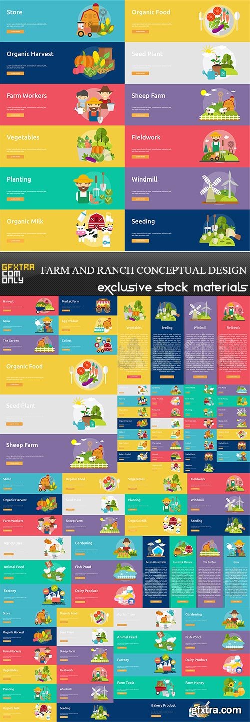 Farm and Ranch Conceptual Design, 10 x EPS