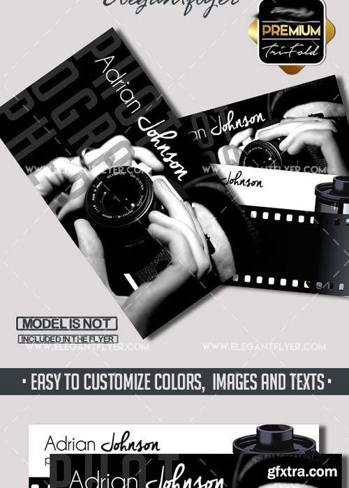 Photographer Premium Business card PSD V12 Template