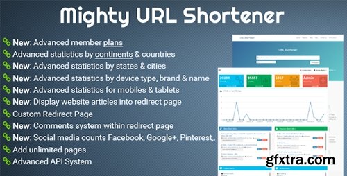 CodeCanyon - Mighty URL Shortener v1.0.1 - Short URL Script - 16503399