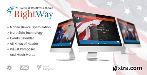 ThemeForest - Right Way v3.1 - Political WordPress Theme - 9091481