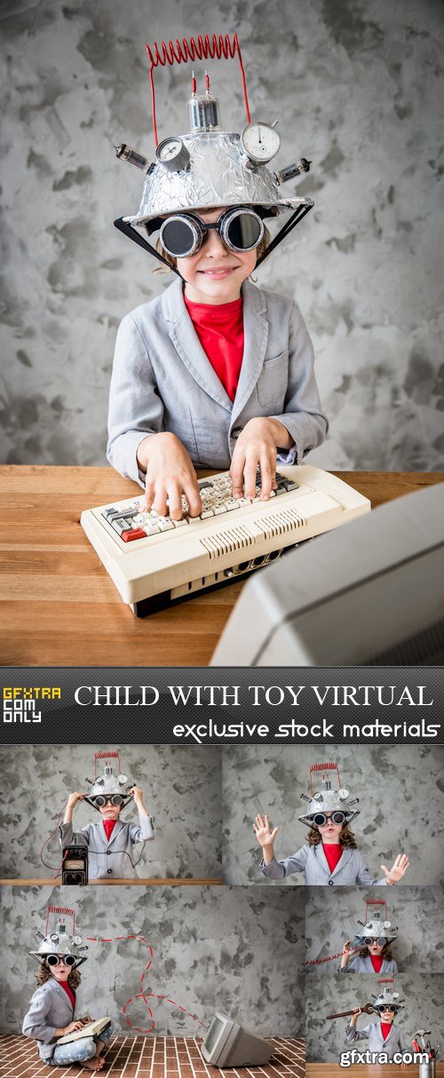 Child with Toy Virtual - 6 UHQ JPEG