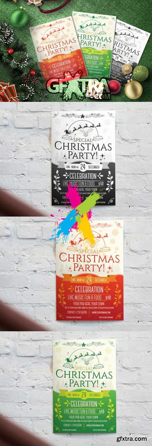 Christmas Party - Flyer Template 1